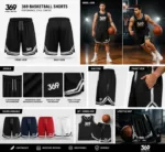 Basketball sublimated shorts - Image 2